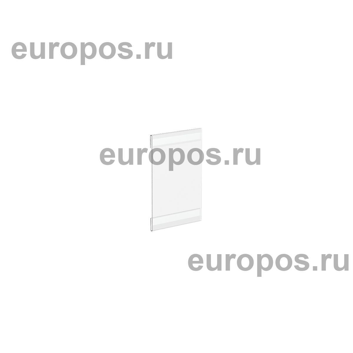 Карман PS-T со скотчем, формат А6, вертикальный