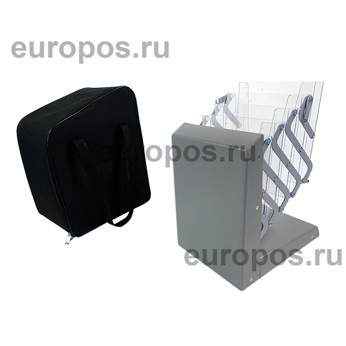 Мобильная cтойка DISP-STAND на 5 карманов, A4