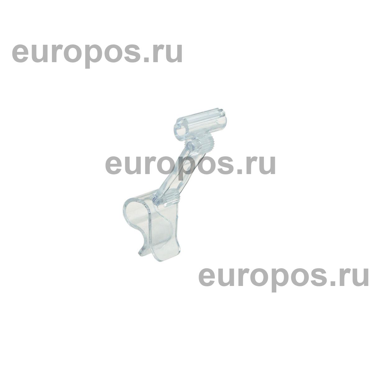 Ценникодержатель ДЕЛИ на край посуды DELI-SIDE-SET40, цвет прозрачный
