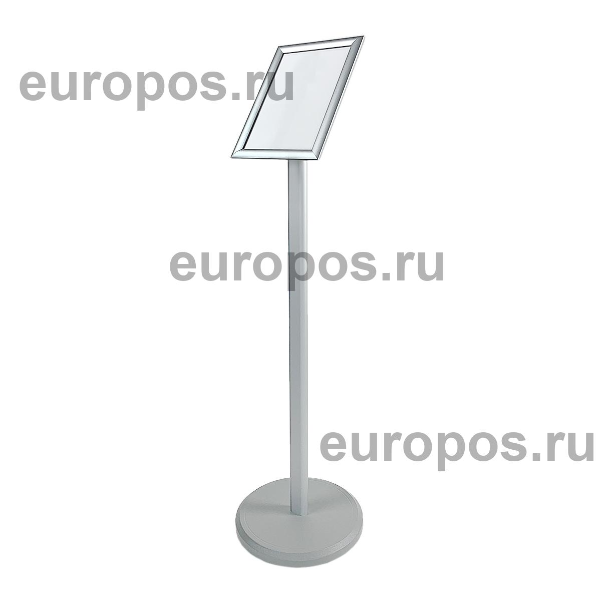 Рекламная стойка поворотная ALUSNAP-STAND, A4