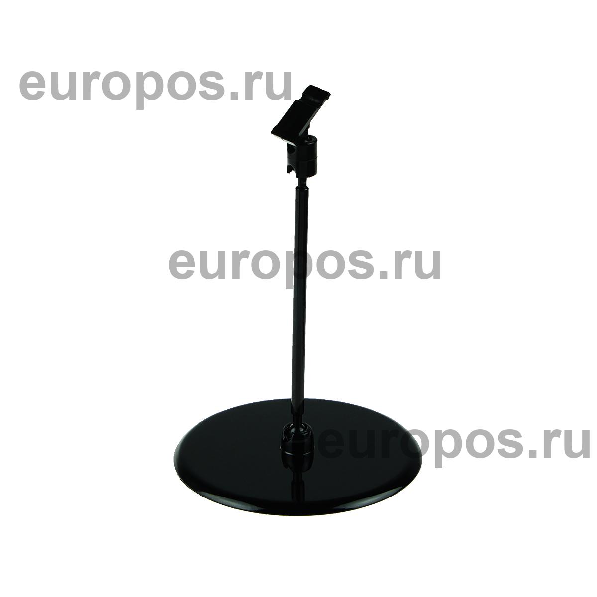 Держатель кассет цен на большой круглой подставке PC-BASE-XL-CLIP, цвет черный