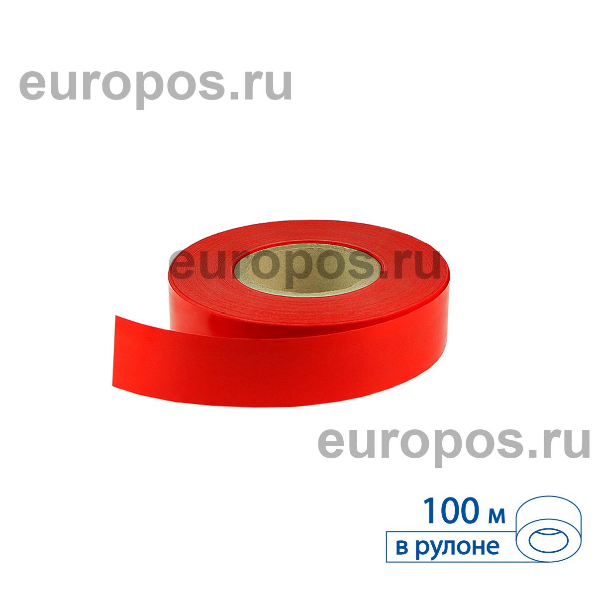 Вставка в ценникодержатель COLOR-INSERT39 красная, 100 метров