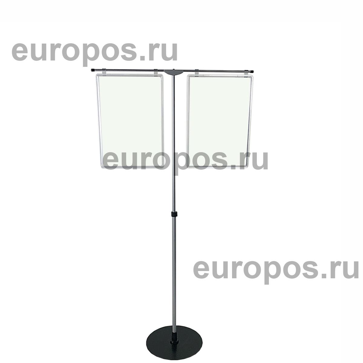 Стойка рекламная телескопическая INFOSTAND-XL A3 Duo (10 шт. в упаковке)
