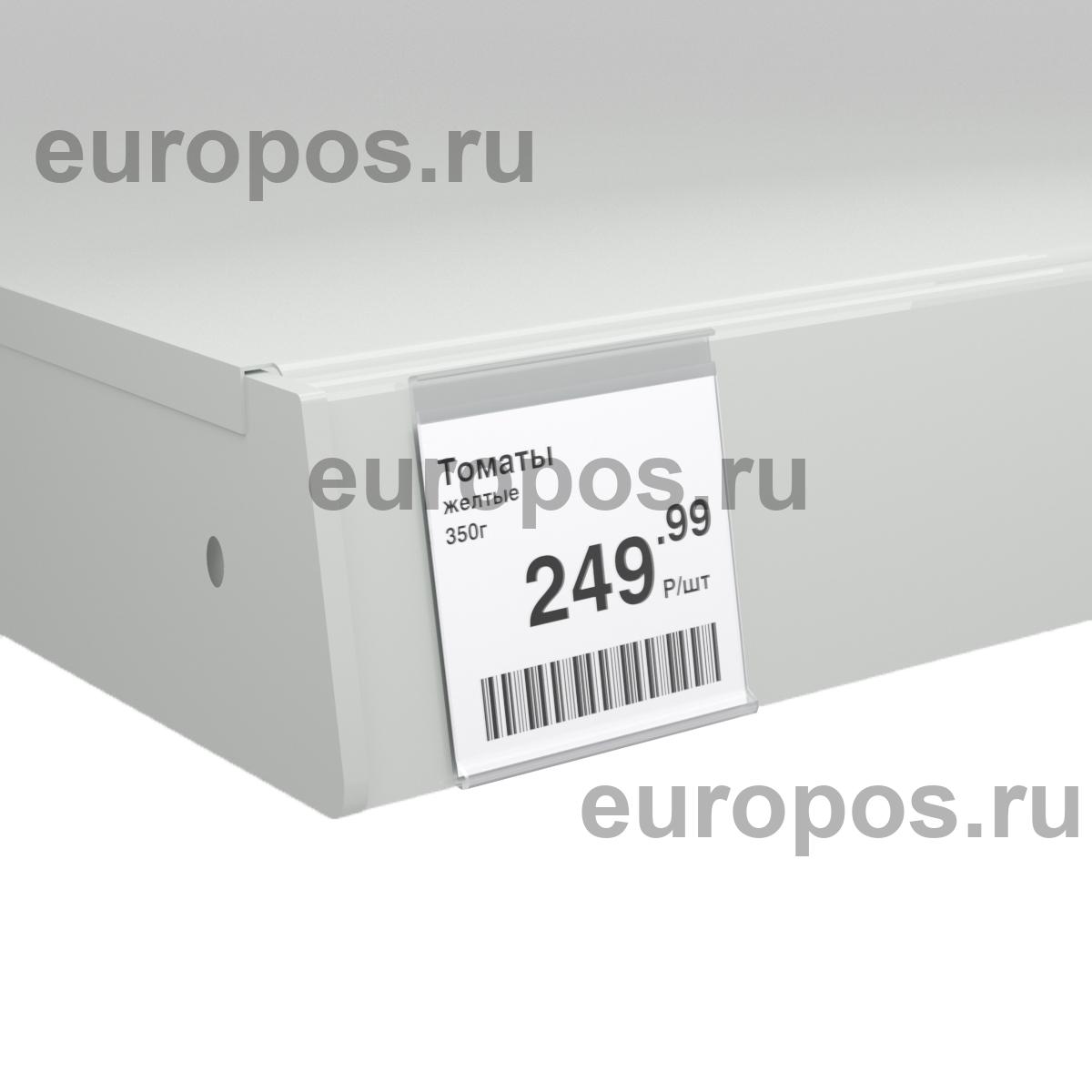 Ценникодержатель DBR39 прозрачный, 40 мм