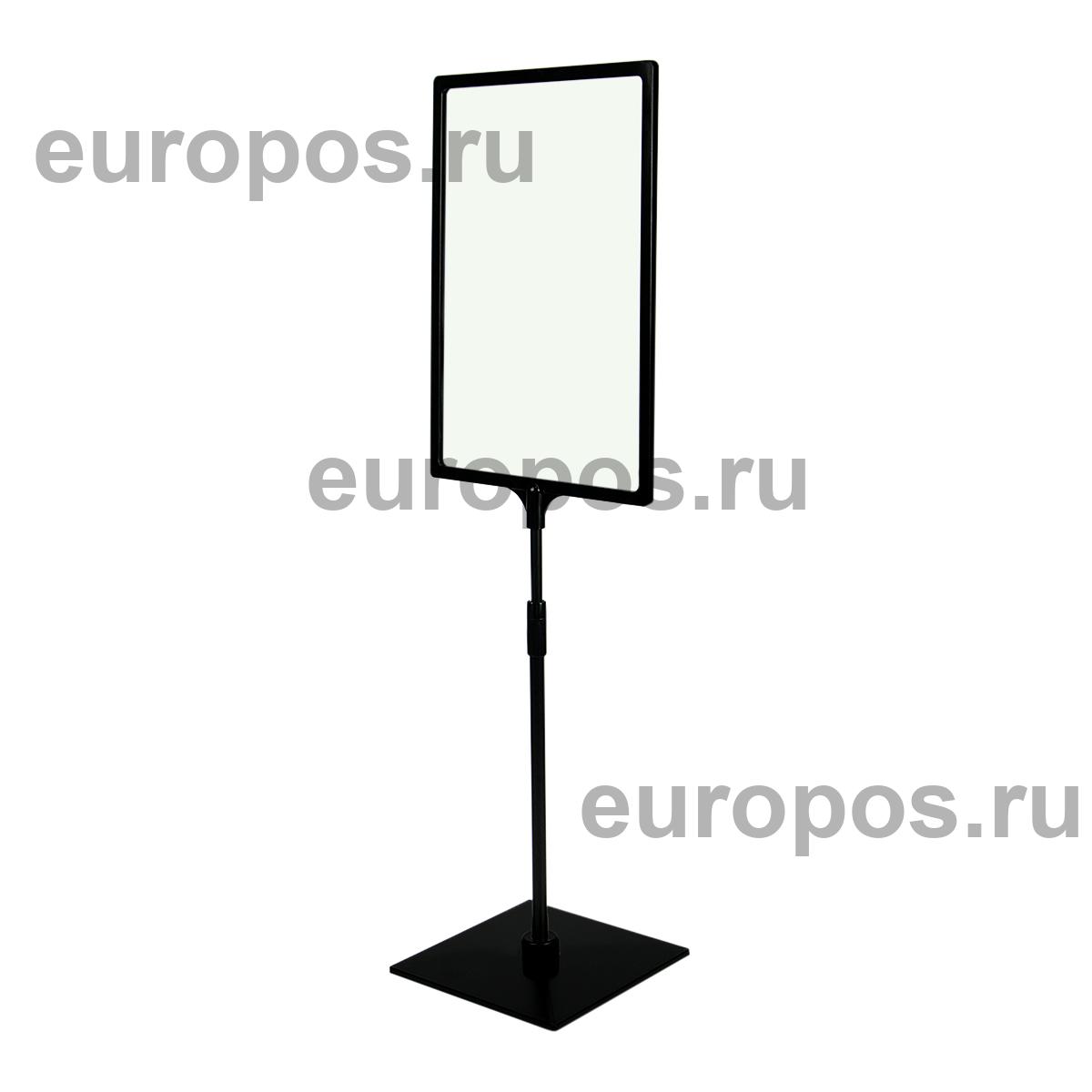 Рамка с интегрированным Т-держателем PFT-A4, цвет черный