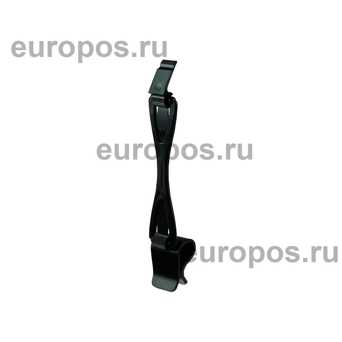 Держатель кассет цен PC-DELI-SIDE-SET90, ножка 90 мм, цвет черный