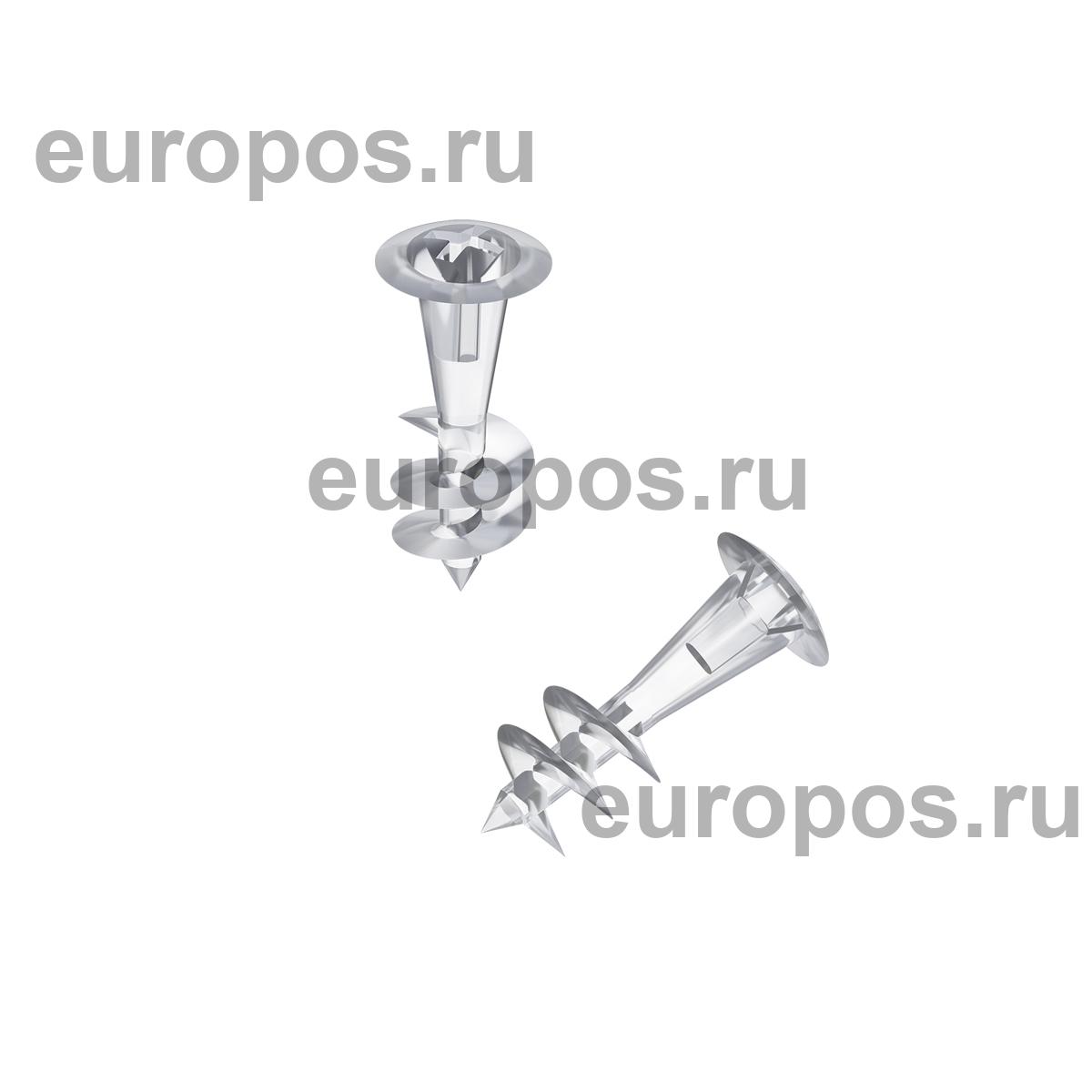 Винт-саморез CB-SCREW, длина 30 мм, цвет прозрачный