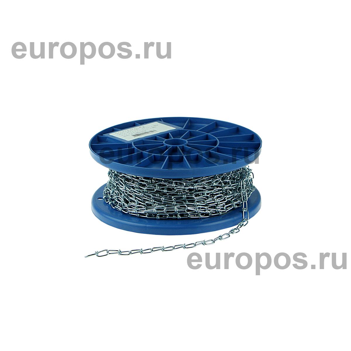 Цепочка металлическая для подвешивания CHAIN, намотка 30 м
