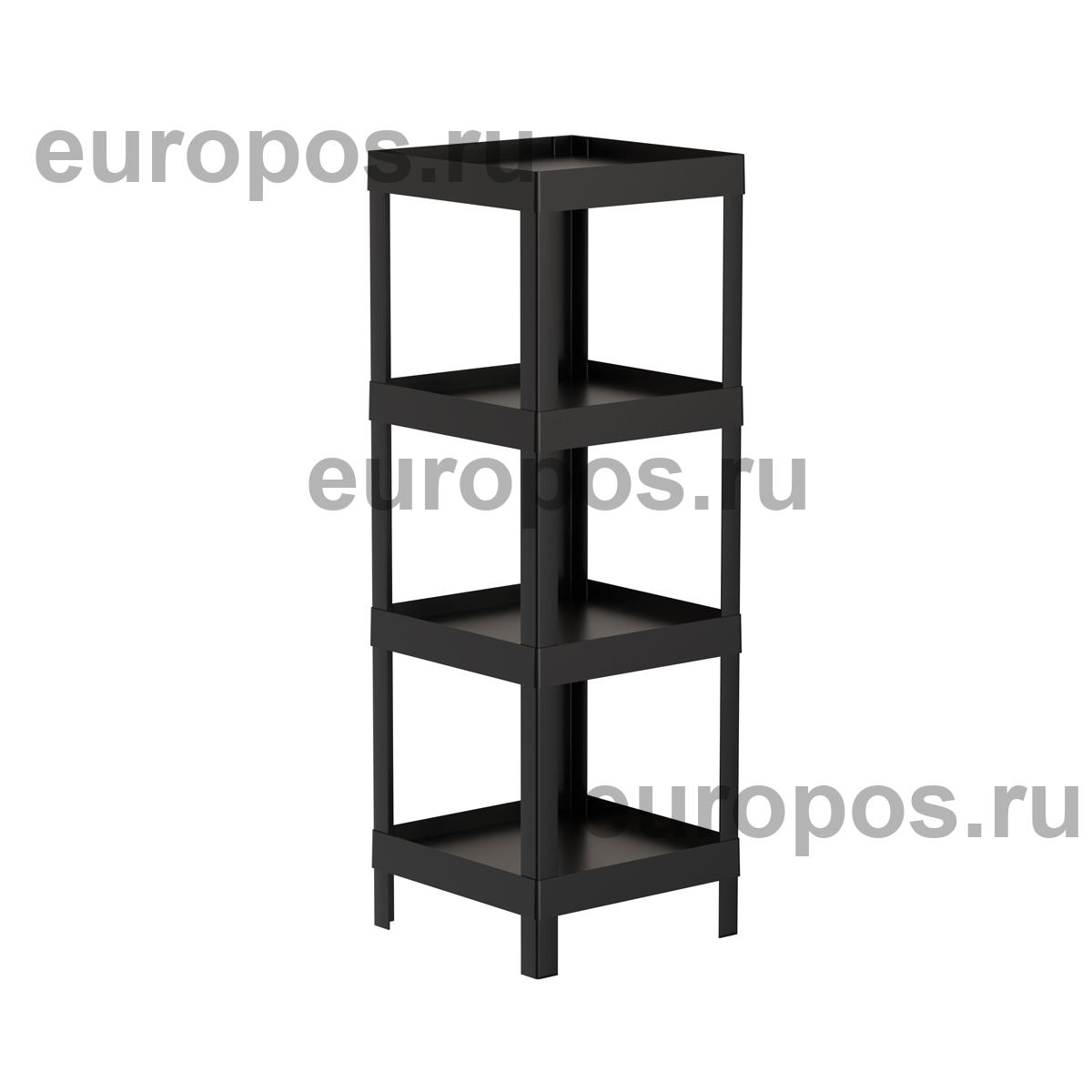 Пластиковый дисплей EZFLEX 400х400, цвет черный