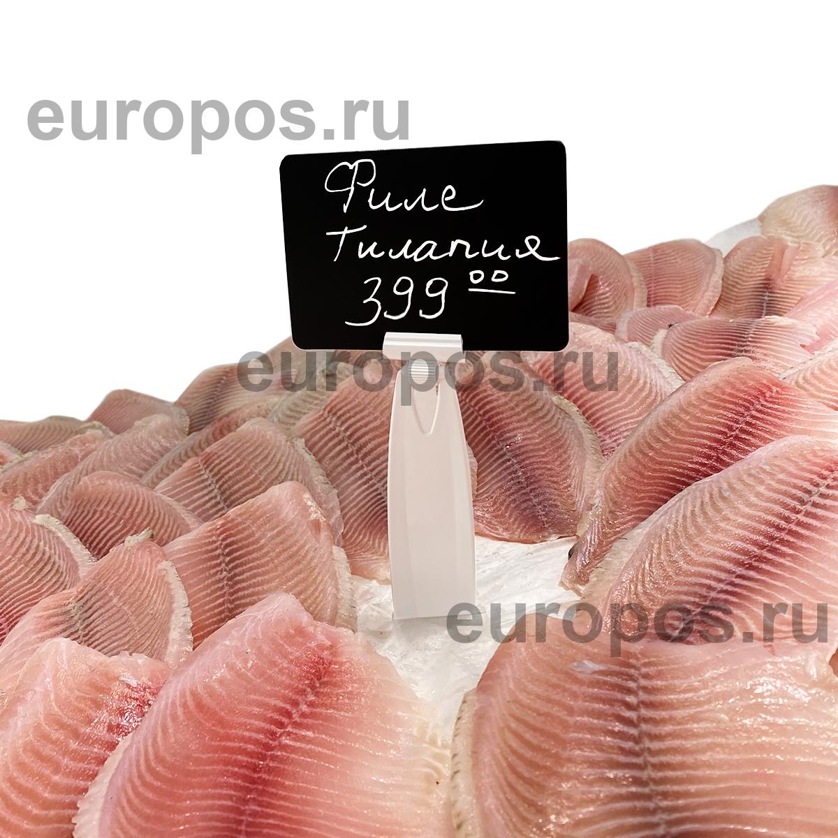 Ценникодержатель ДЕЛИ в лёд DELI-ICE-SET, цвет белый