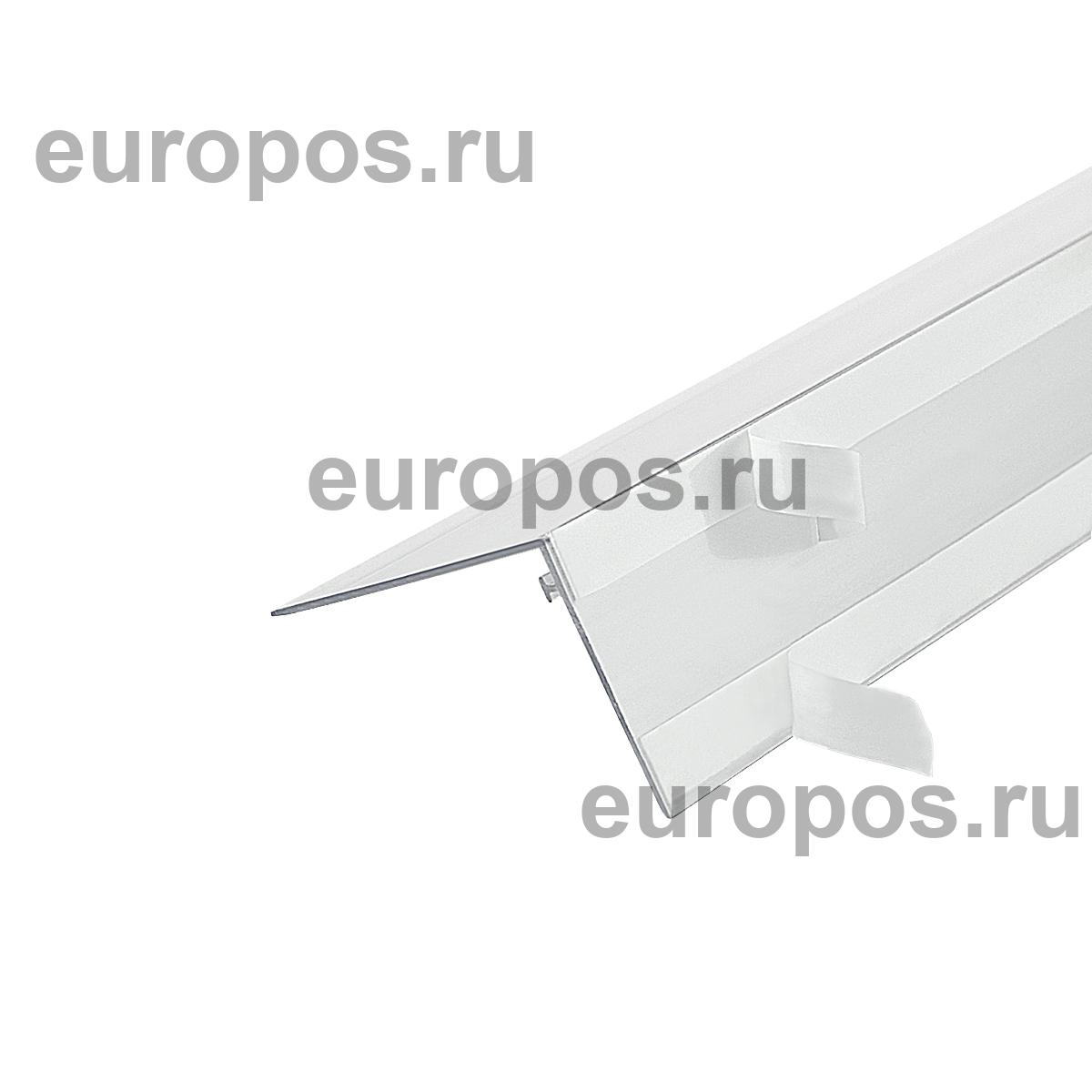 Ограничитель высотой 80 мм L-RAIL80-TF, 1000 мм
