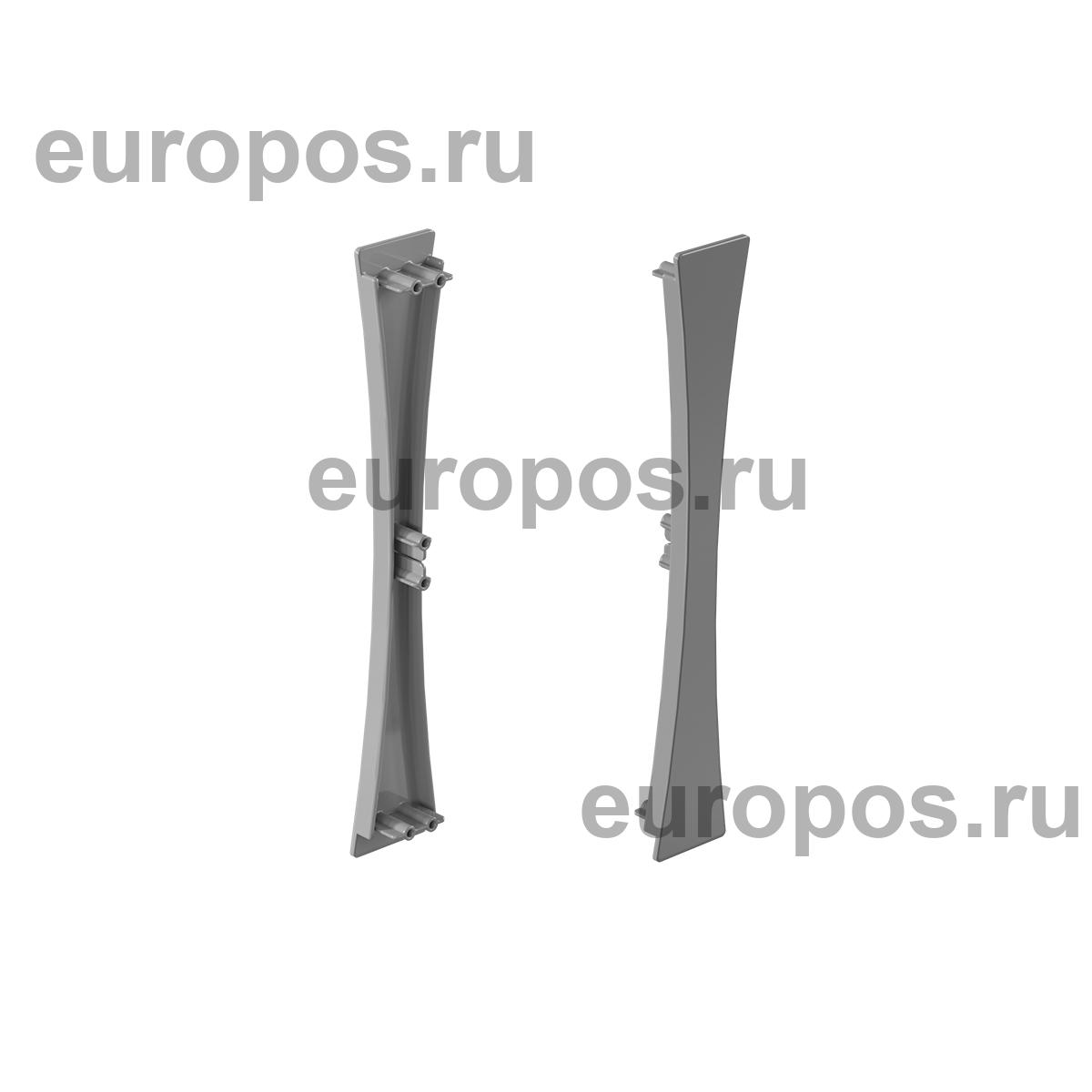 Заглушка PRICEBOARD END A5, цвет серый