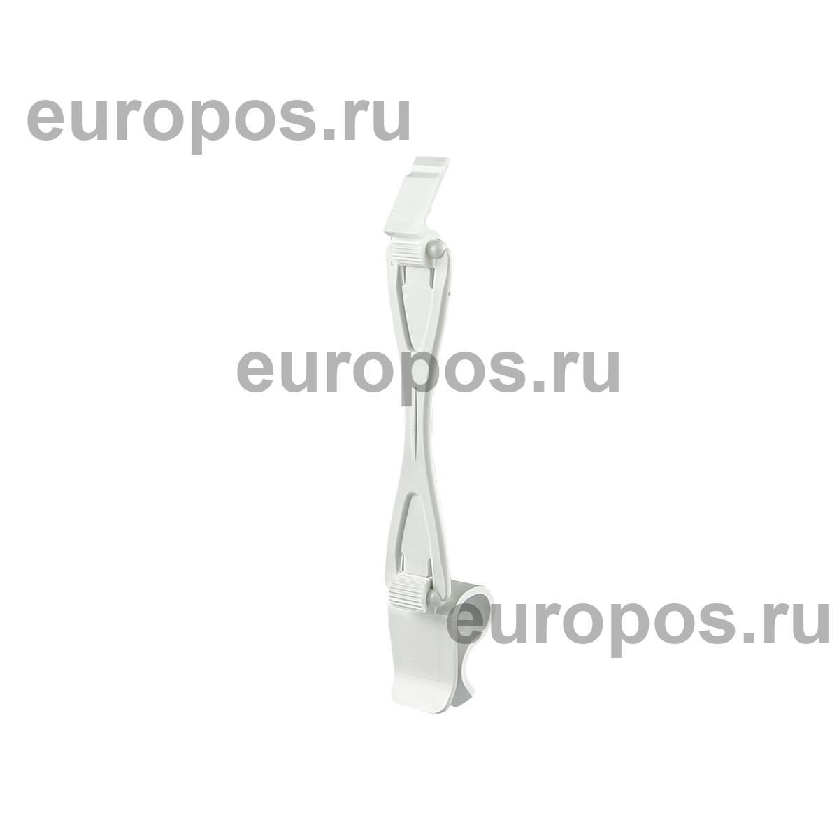 Держатель кассет цен PC-DELI-SIDE-SET90, ножка 90 мм, цвет белый