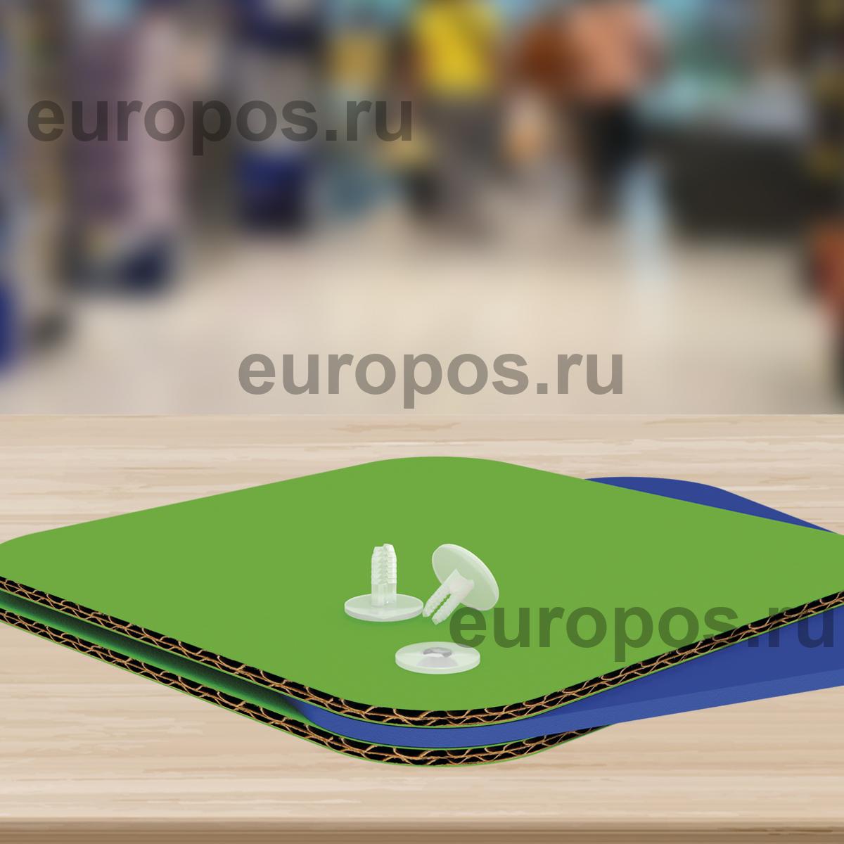 Заклепка универсальная UNI RIVET-11, цвет белый (комплект)