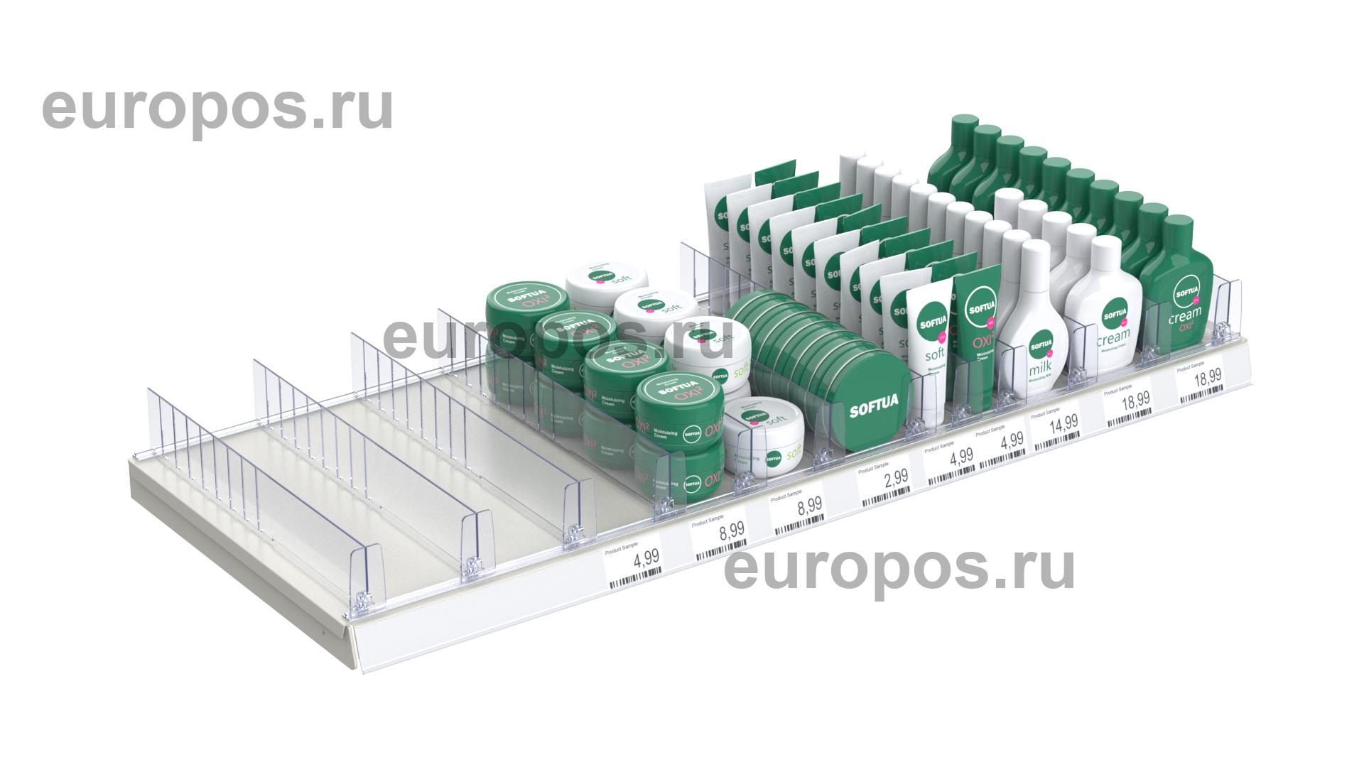 Разделитель высотой 60 мм DIV60-BT60, длина 285-485
