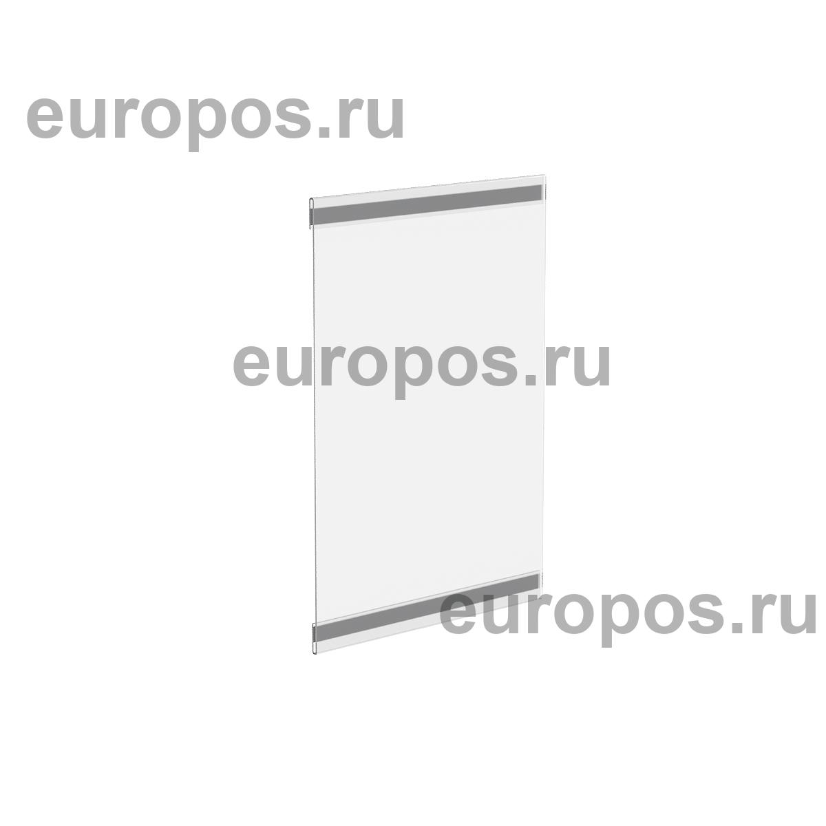 Карман PS-M с магнитным скотчем, формат А4, вертикальный