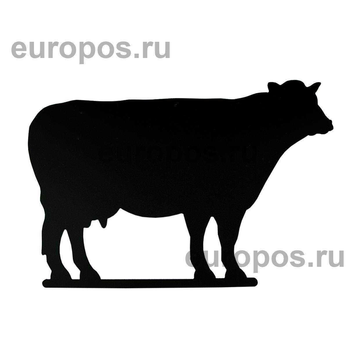 Меловая табличка «Корова» BB COW