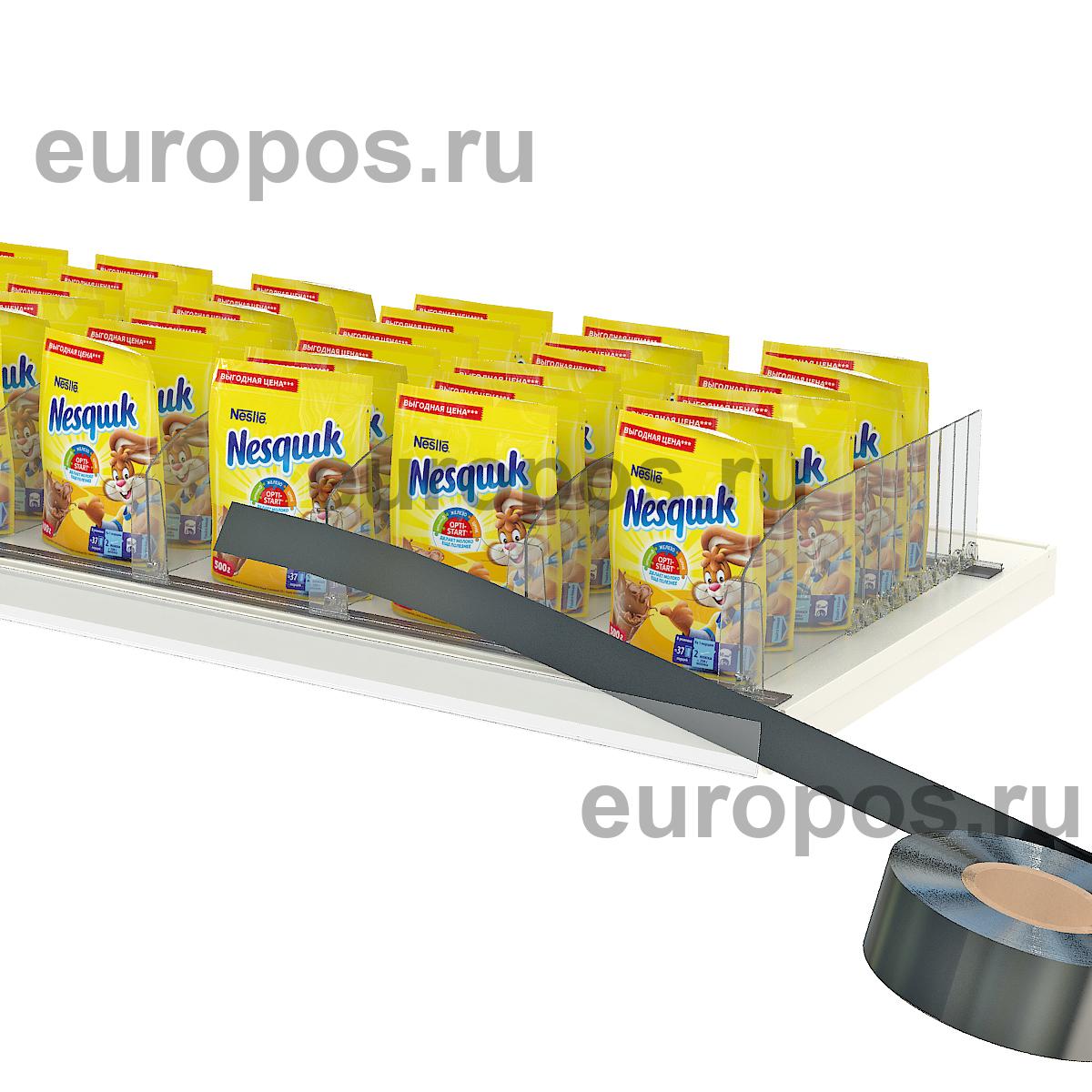 Вставка в ценникодержатель COLOR-INSERT39 черная, 25 метров