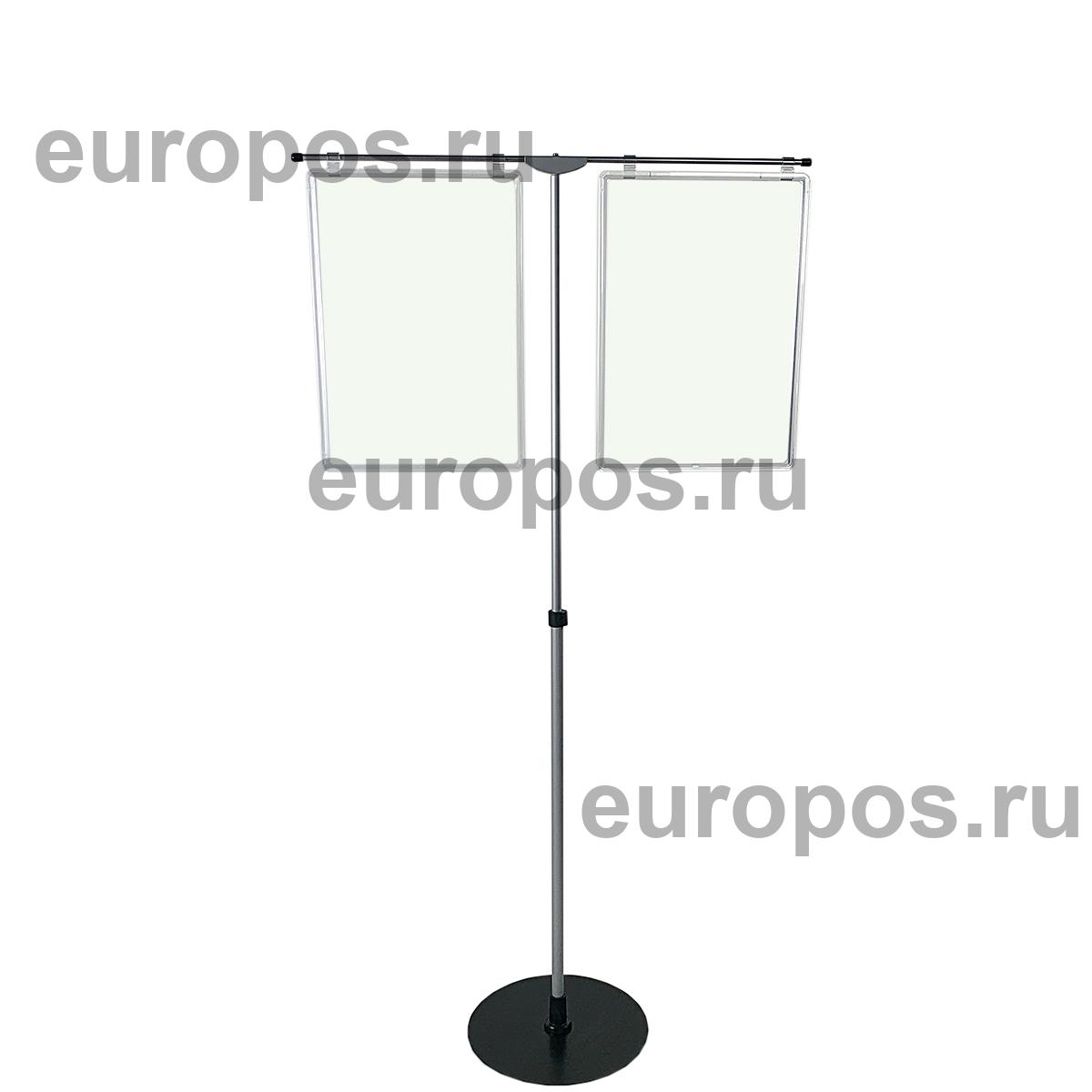 Стойка рекламная телескопическая INFOSTAND-XL A3 Duo