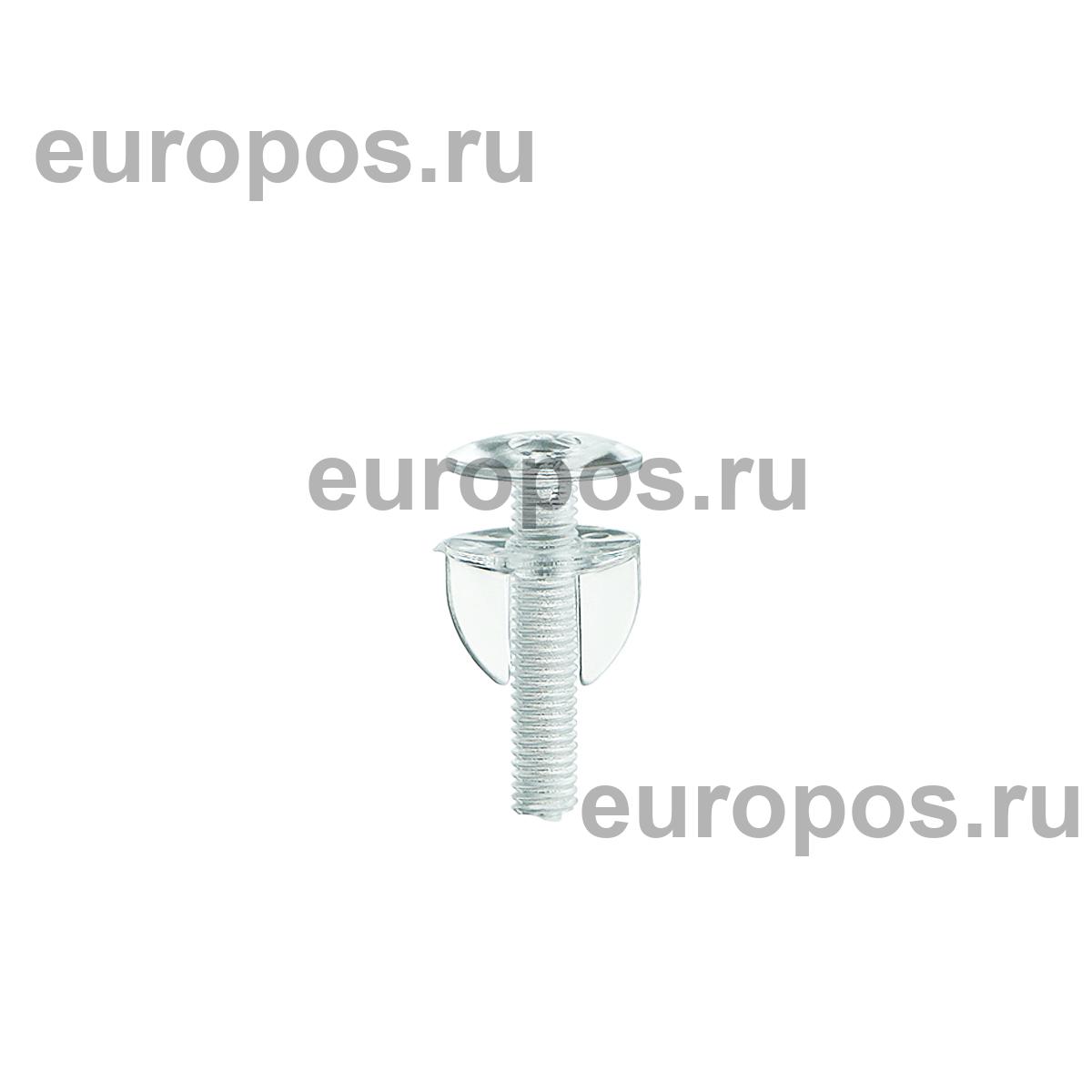 Винт и гайка с ушками VIKING SCREW-25, цвет прозрачный