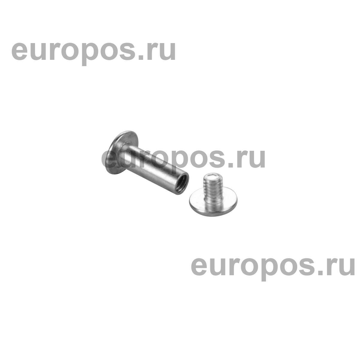 Винт металлический BINDING SCREW-15, цвет серебро