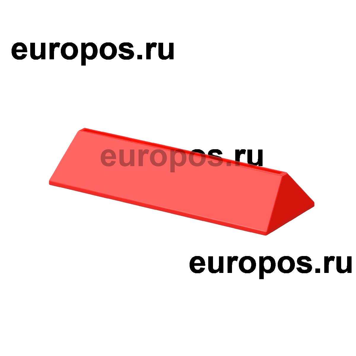 Основание подставки под меню COLOR MENU BASE A4, цвет красный