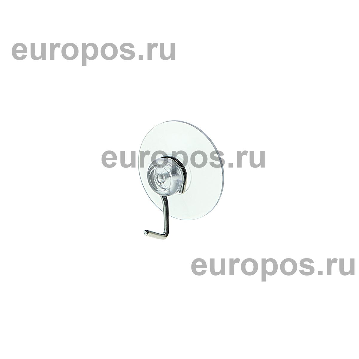 Присоска с металлическим крючком SC30-MH