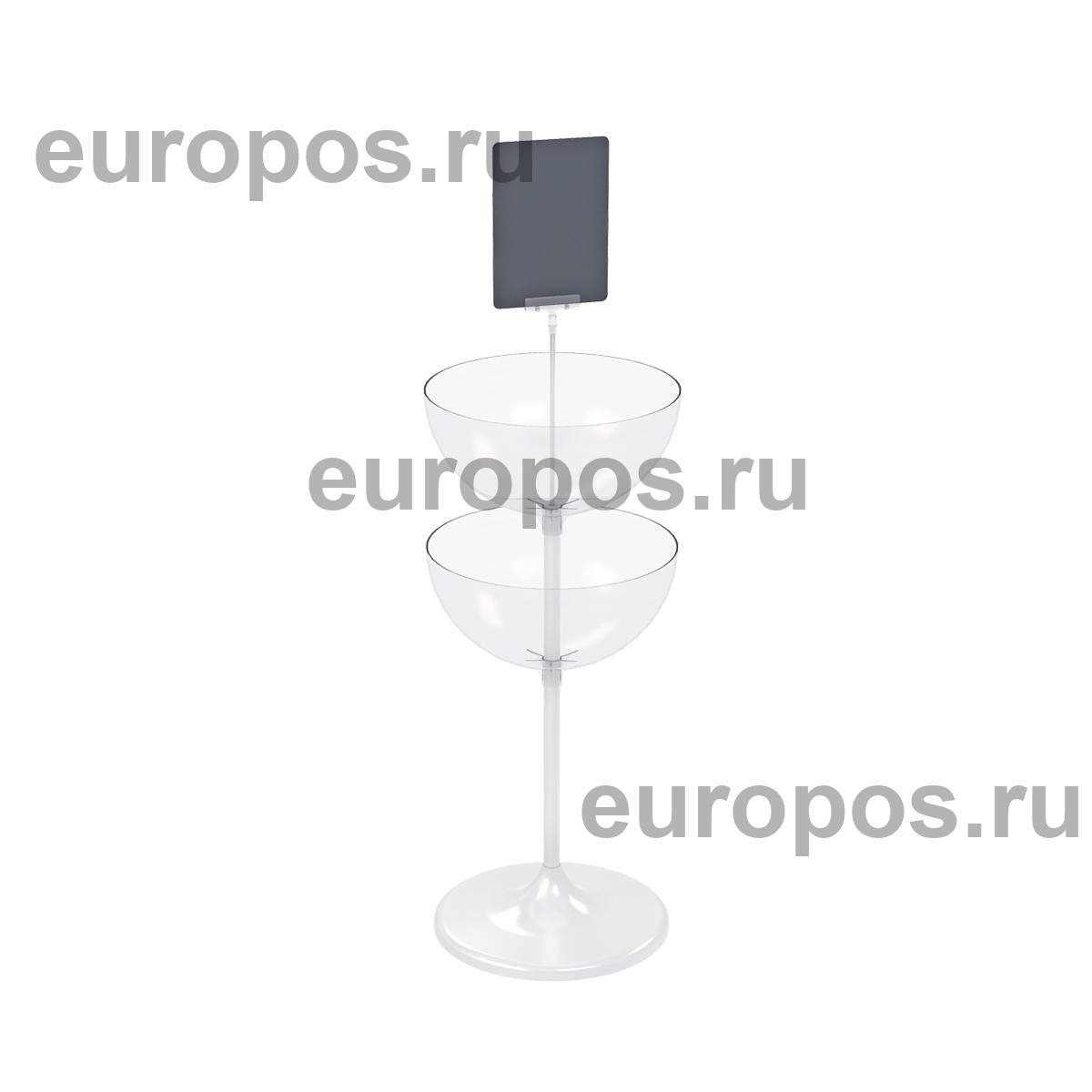 Дисплей UNIBOWL-TOWER-24, белый