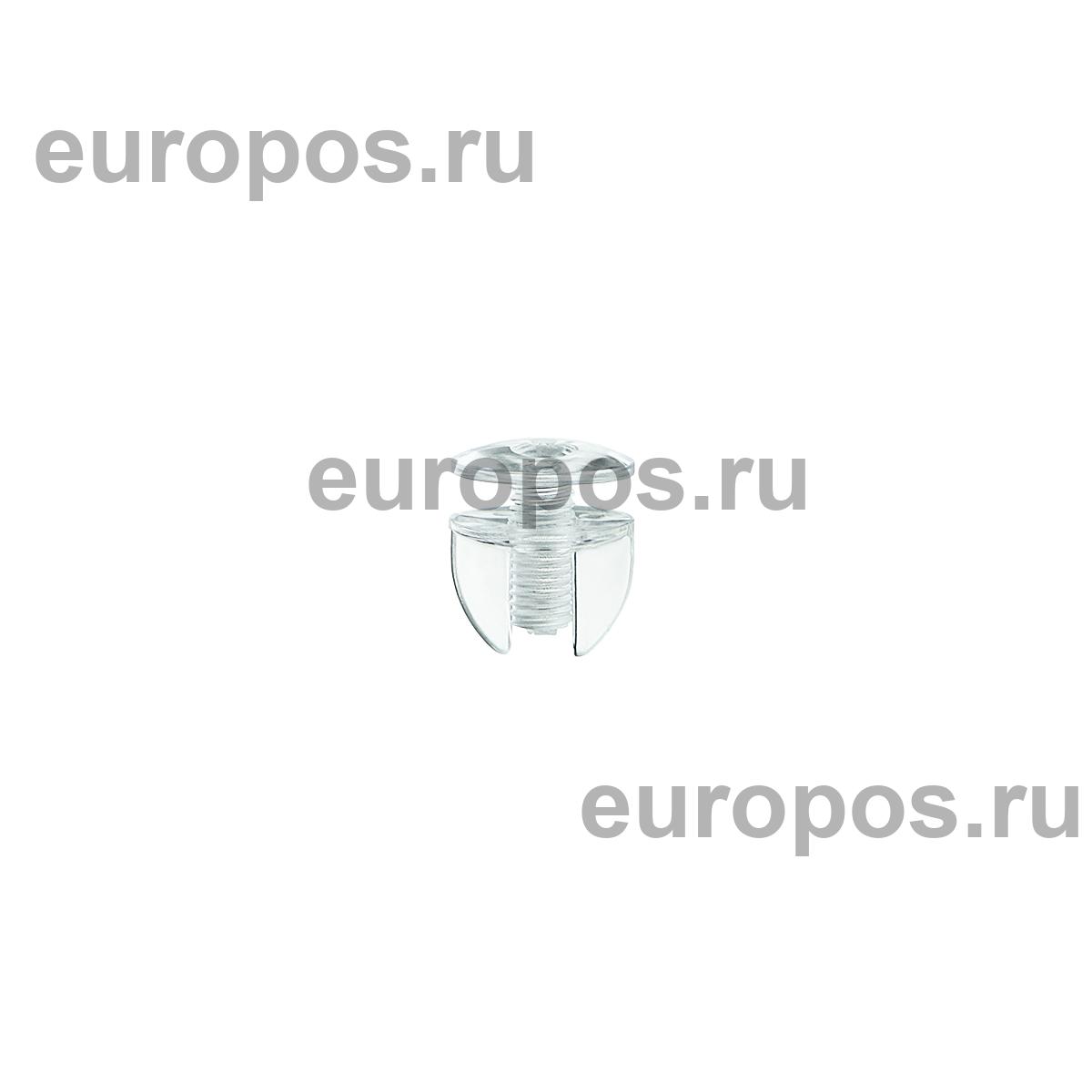 Винт и гайка с ушками VIKING SCREW-12, цвет прозрачный