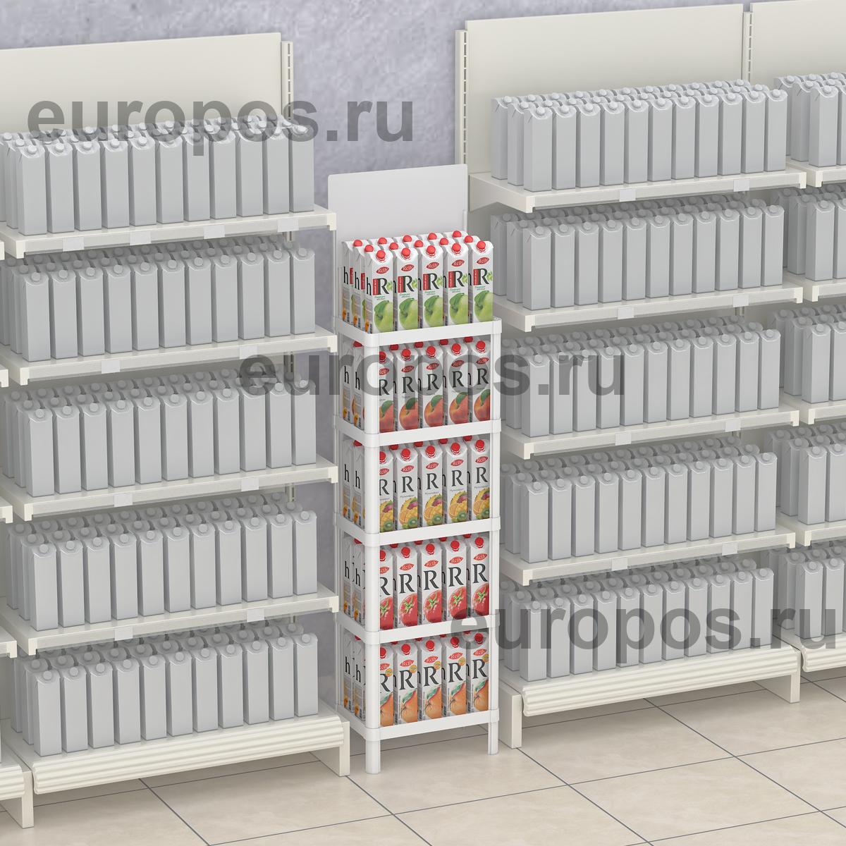 Пластиковый дисплей MINIFLEX, цвет белый