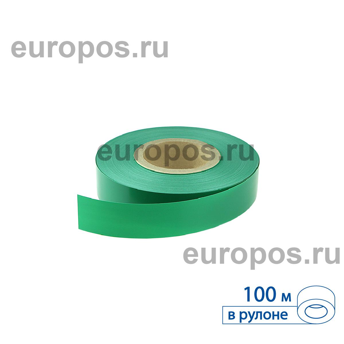 Вставка в ценникодержатель COLOR-INSERT39 зеленая, 100 метров