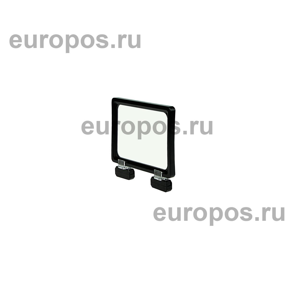 Стойка на магнитах MAGNET-MINI с рамкой PF-A6, цвет черный