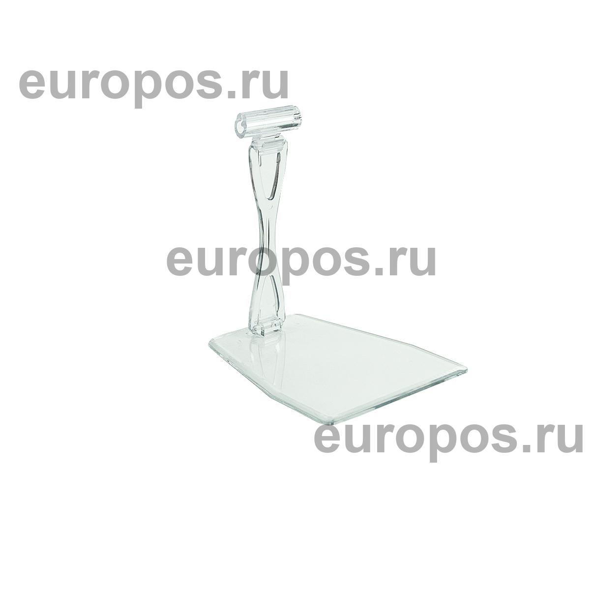 Ценникодержатель ДЕЛИ настольный DELI-UNBO-SET90, цвет прозрачный (20 шт. в упаковке)