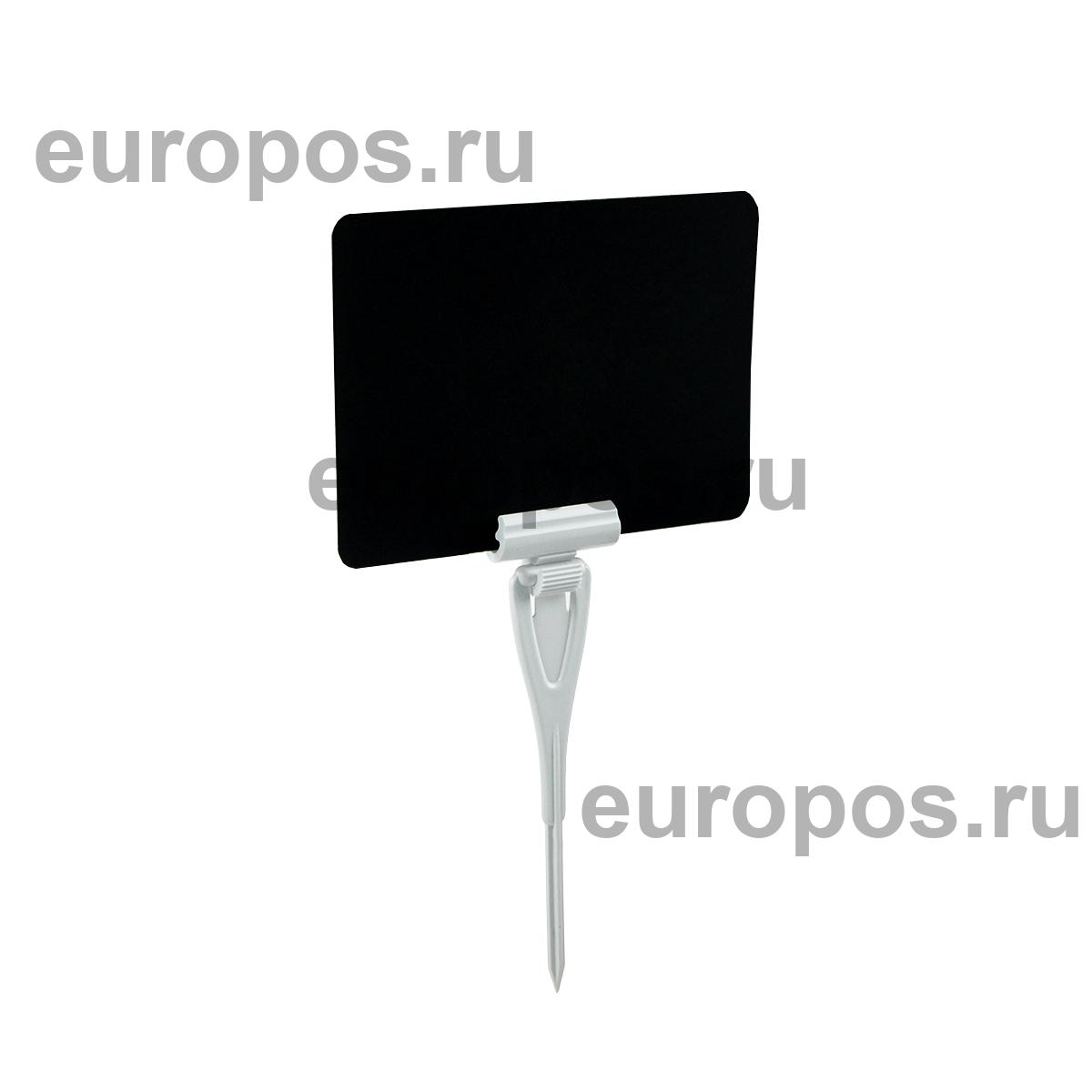 Ценникодержатель ДЕЛИ с иголкой DELI-STICK-SET, цвет белый