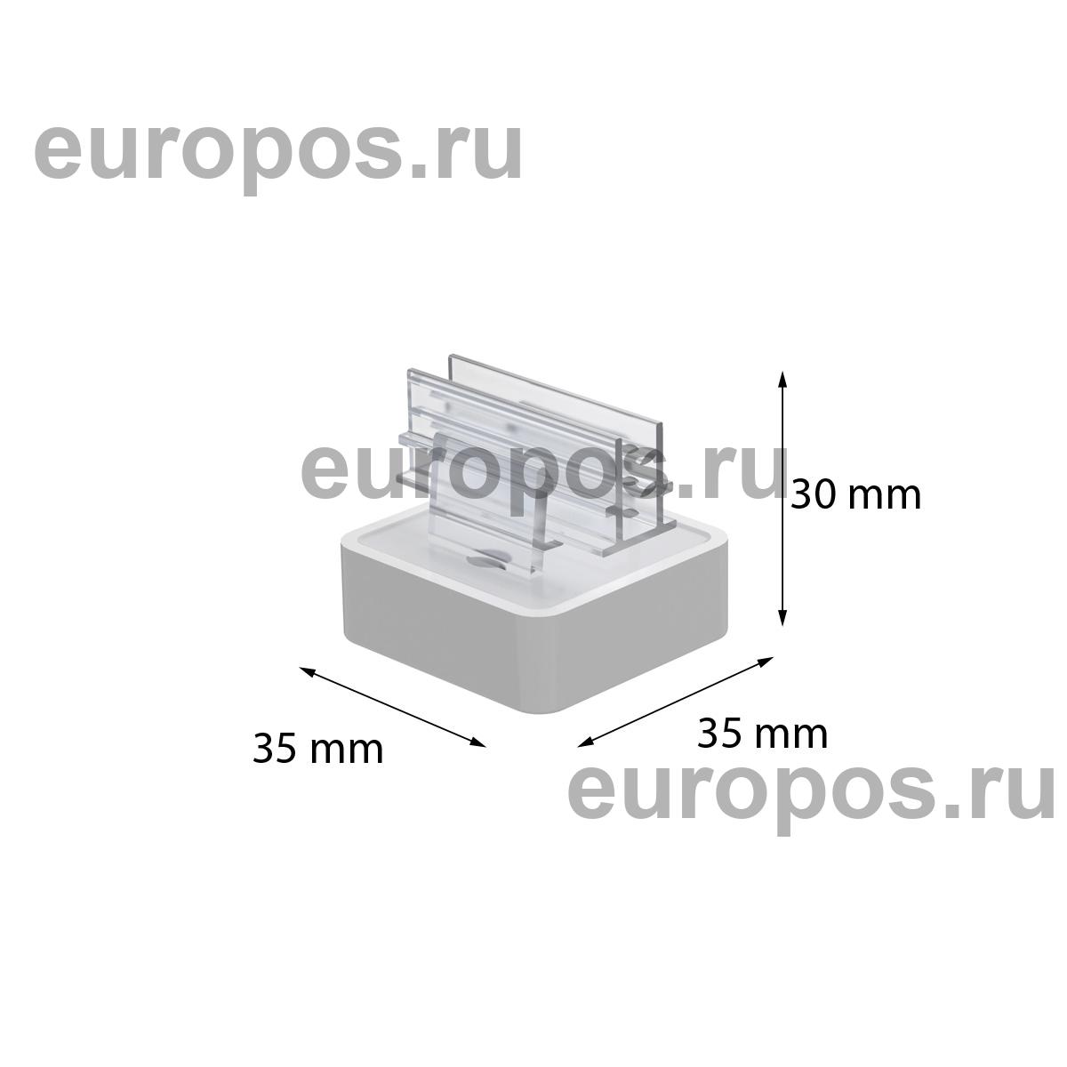 Магнитный держатель MAGNET-SGT-90 под углом 90° к поверхности, цвет белый