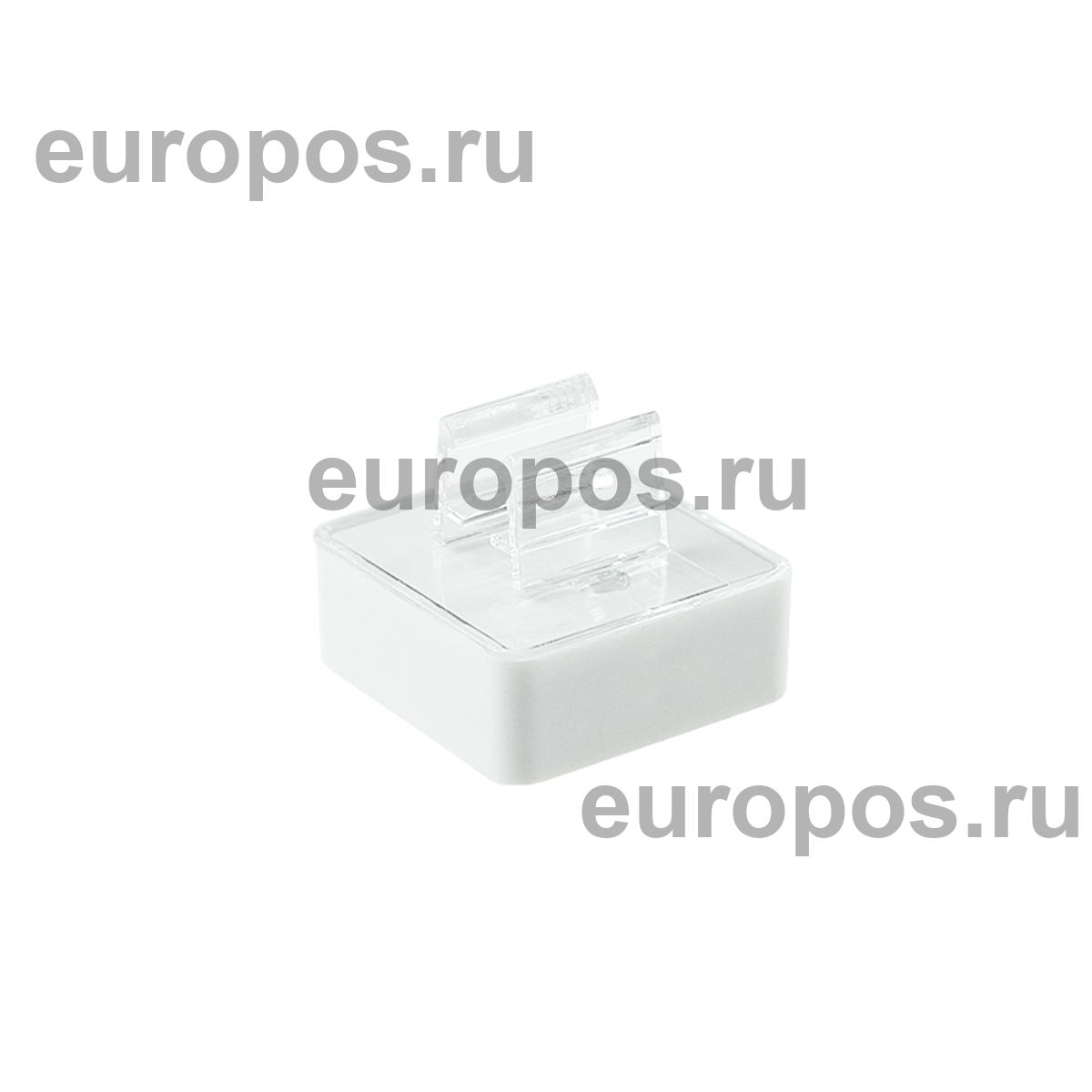 Держатель рамки магнитный под углом 90 градусов MAGNET-90, цвет белый