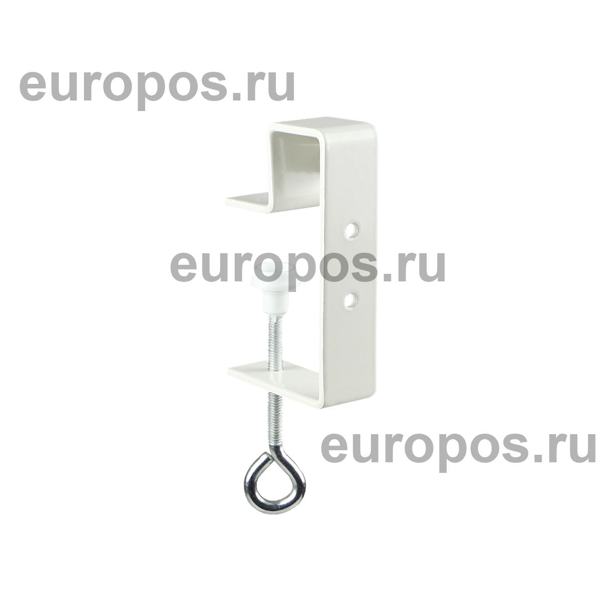 Струбцина CLAMP HOLE-L с двумя отверстиями и отгибом