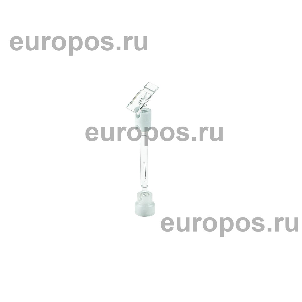 Держатель кассет цен на магнитном основании PC-MAG-CLIP, ножка 50 мм, цвет прозрачный