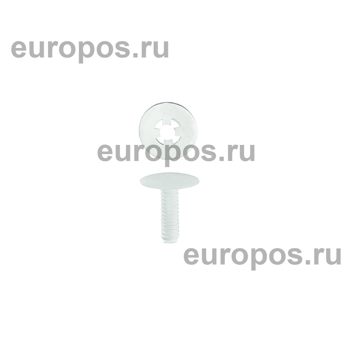 Винт-заклепка пластиковый QUICK LOCK-16, цвет прозрачный