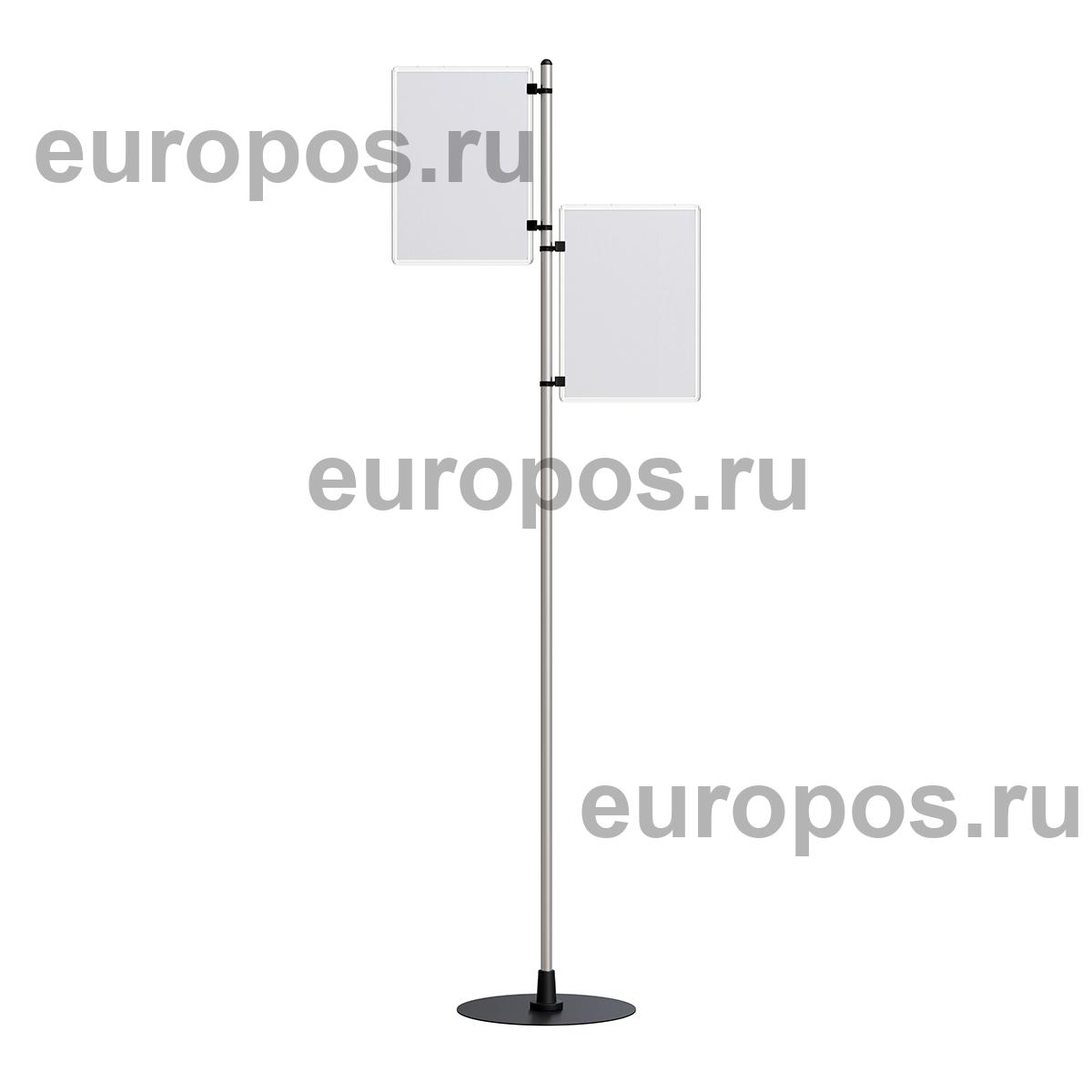 Стойка рекламная INFOSTAND-XL-FIX A4 Duo