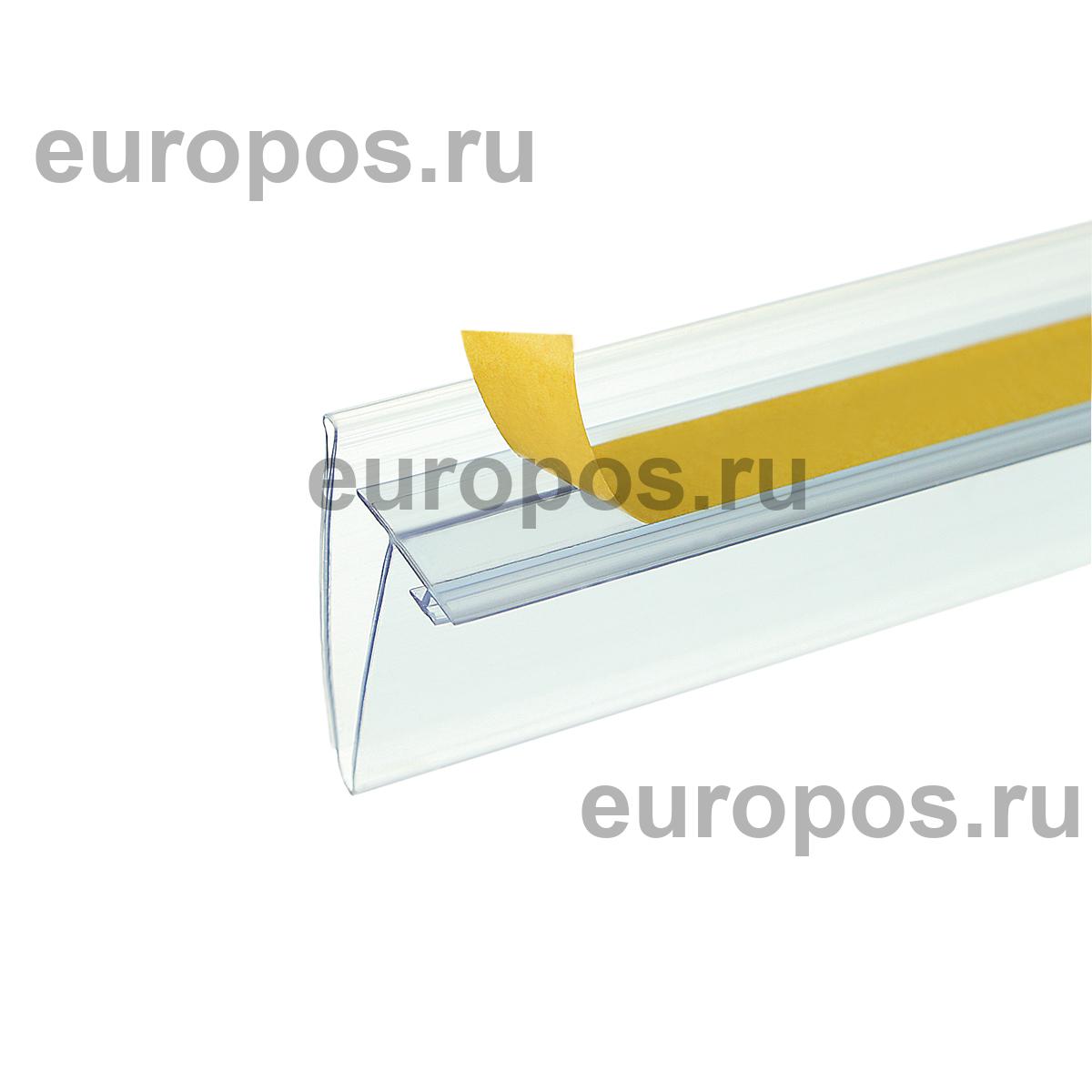 Профиль закругленный PRO40 прозрачный, 1250 мм