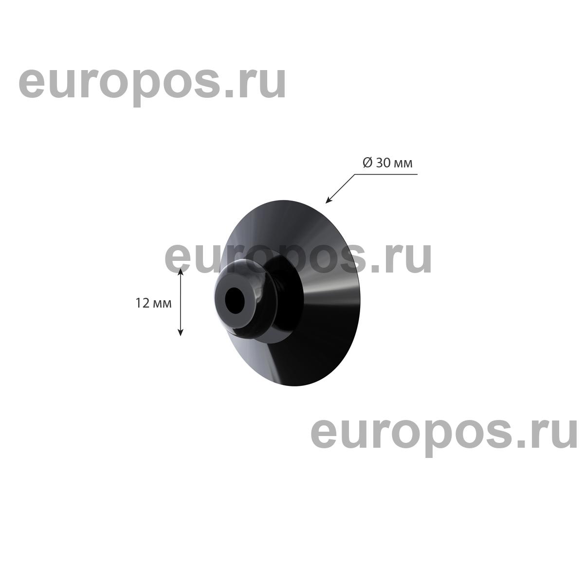 Присоска универсальная SC-30, цвет черный