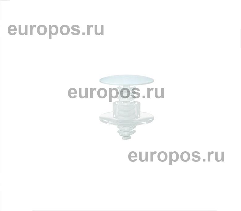 Универсальная заклепка QUICK-SNAP 22 мм с плоским замком, цвет белый