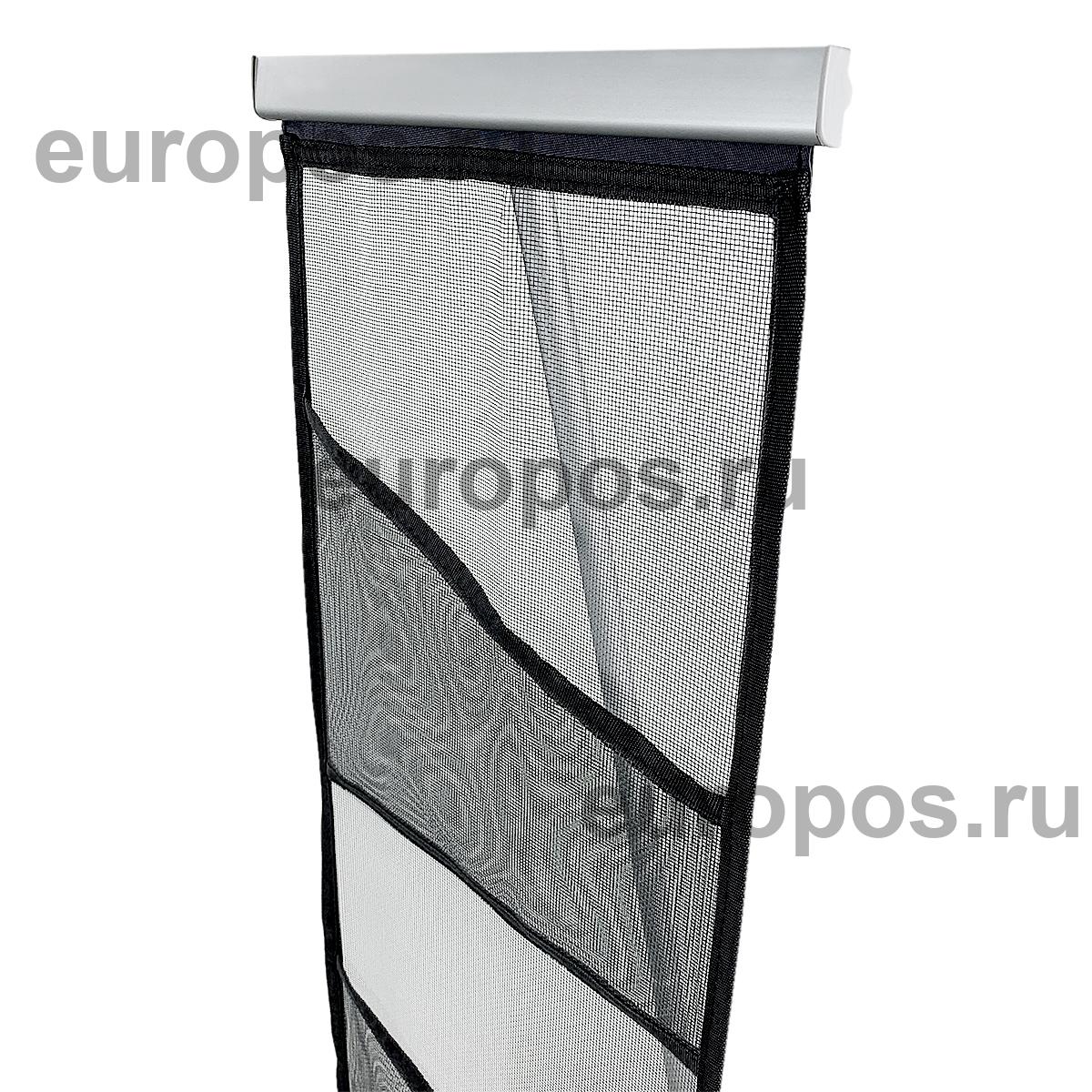 Мобильная cтойка ROLL UP DISP на 4 кармана, A4