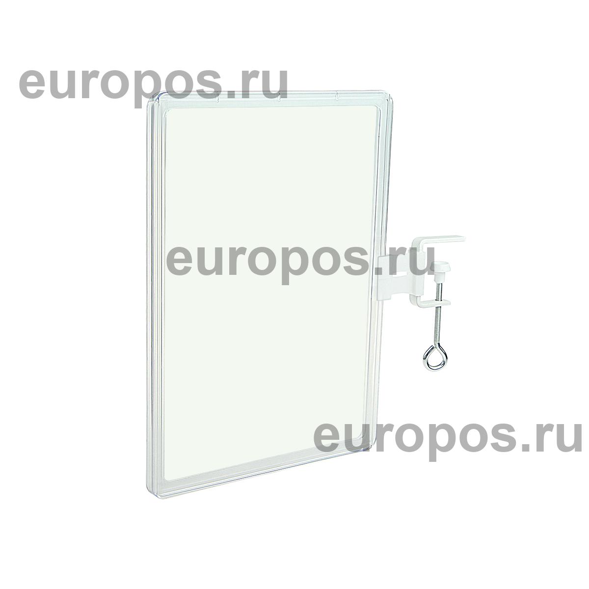 Комплект на струбцине FIX-SW с рамкой PF-A4, цвет прозрачный