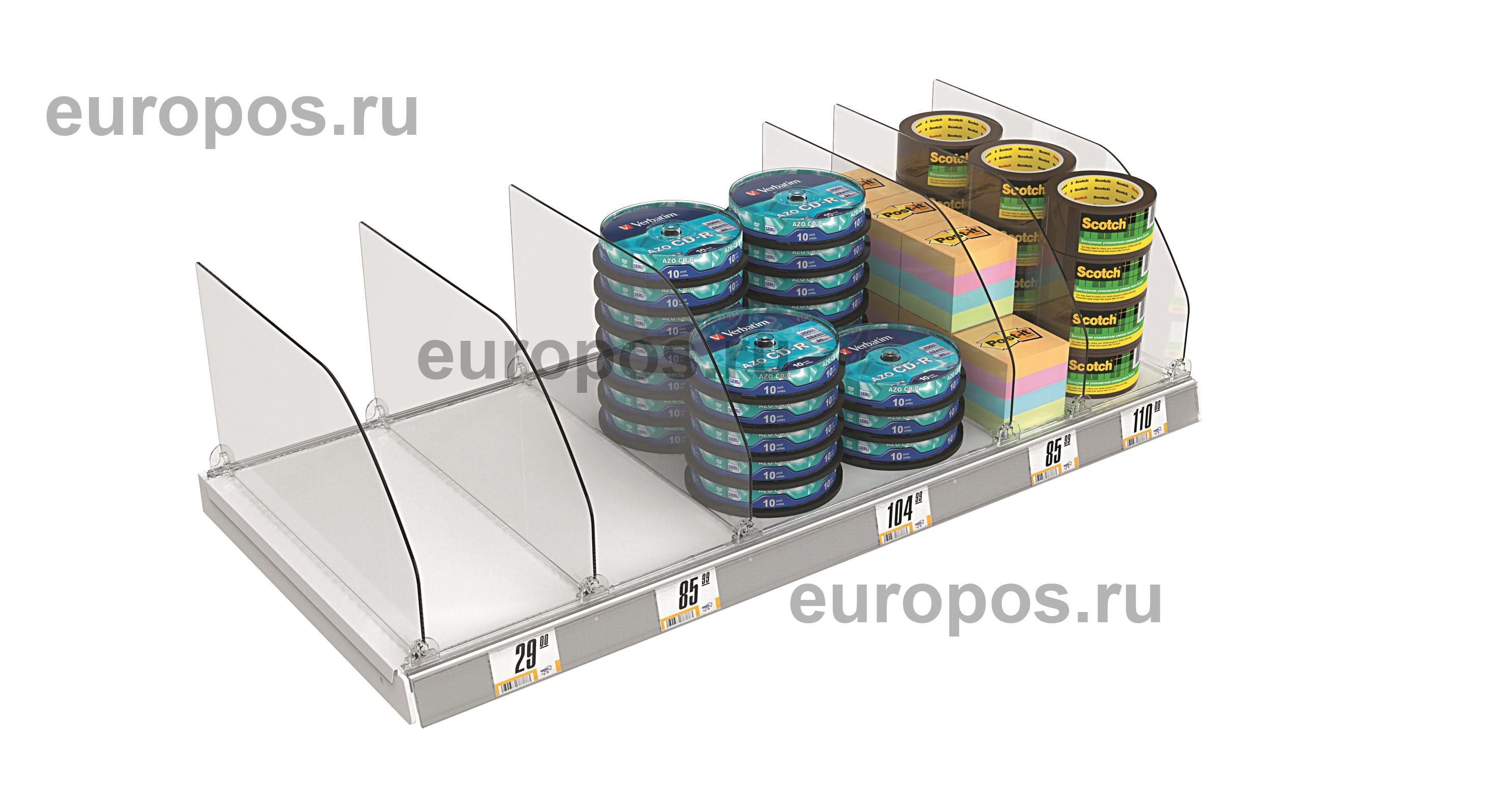 Разделитель высотой 200 мм DIV200, длина 385 мм