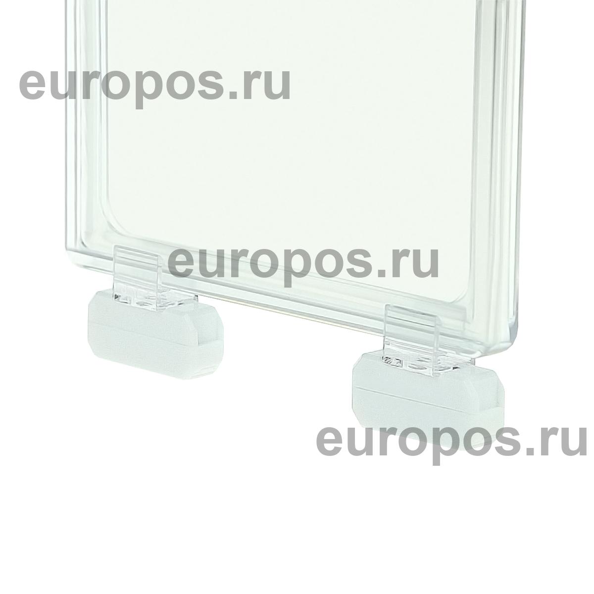Стойка на магнитах MAGNET-MINI с рамкой PF-A6, цвет прозрачный