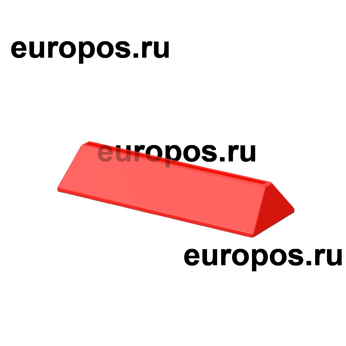 Основание подставки под меню COLOR MENU BASE A5, цвет красный