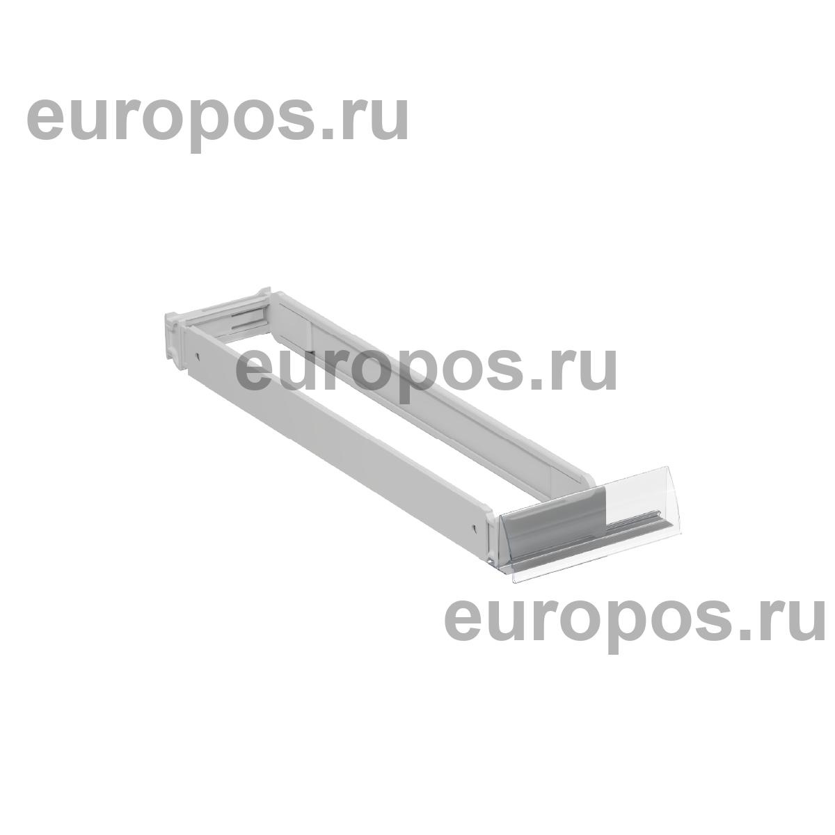 Рамка раздвижная EASYFACE 380 мм, цвет серый