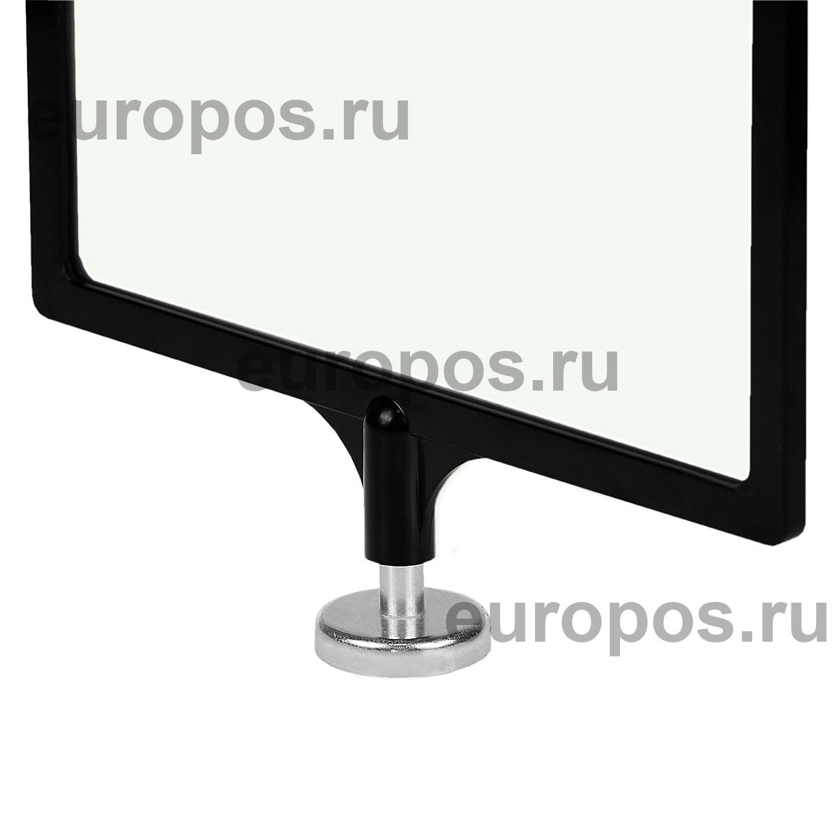 Стойка на магните MAGNET-ROD с PFT-A4, цвет черный